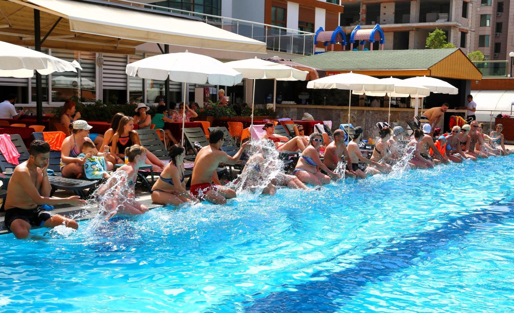 Club Bayar Beach Hotel Alanya Zewnętrze zdjęcie