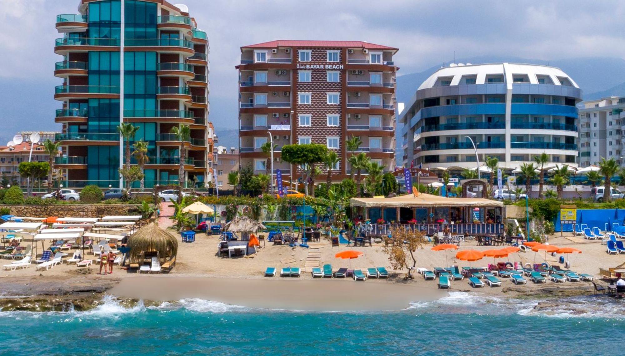 Club Bayar Beach Hotel Alanya Zewnętrze zdjęcie